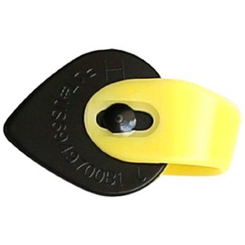 Fred Kelly Picks D5JB-H-3 Delrin Bumblebee Jazz Large Heavy Guitar Pick