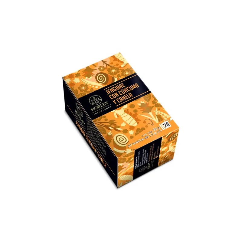 Horley Tea - Té De Jengibre Con Cúrcuma Y Canela