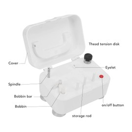 Electric Bobbin Winder Automatic Bobbin Winder Portable Side Winder Main Spring Winder Art Blades