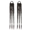 zaoalife 2Pcs Braided Ponytail Extension with Hair Tie, Braided Hairpieces