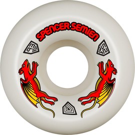Powell Peralta Spencer Semien Nano Rat Dragon Formula Skateboard Wheels 93A, Sidecut V5, 52mm x 30mm