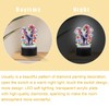 SHEGZHUC Diamond Painting Bedside Lamp Touch Diamond Painting Elephant LED