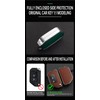 ontto Flip Folding Key Fob Cover Compatible with Jeep Wrangler