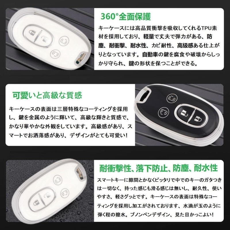 ZANEKO Alto Key Case Compatible Suzuki Wagon R Key Cover,