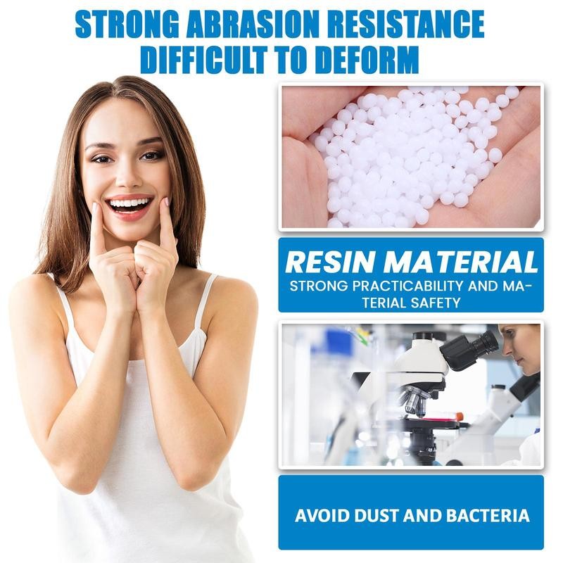 JAYSUING [JAYSUING]Shapeable Denture Pellets, Moldable False Teeth, Shapeable Teeth Cover,