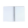 Idena 11366 Notebook A5 with 66 Stickers, Blue, Journal with