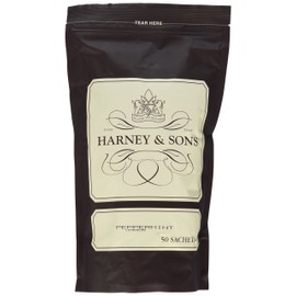 Harney & Sons Bag of Sachets Peppermint, 50 Count