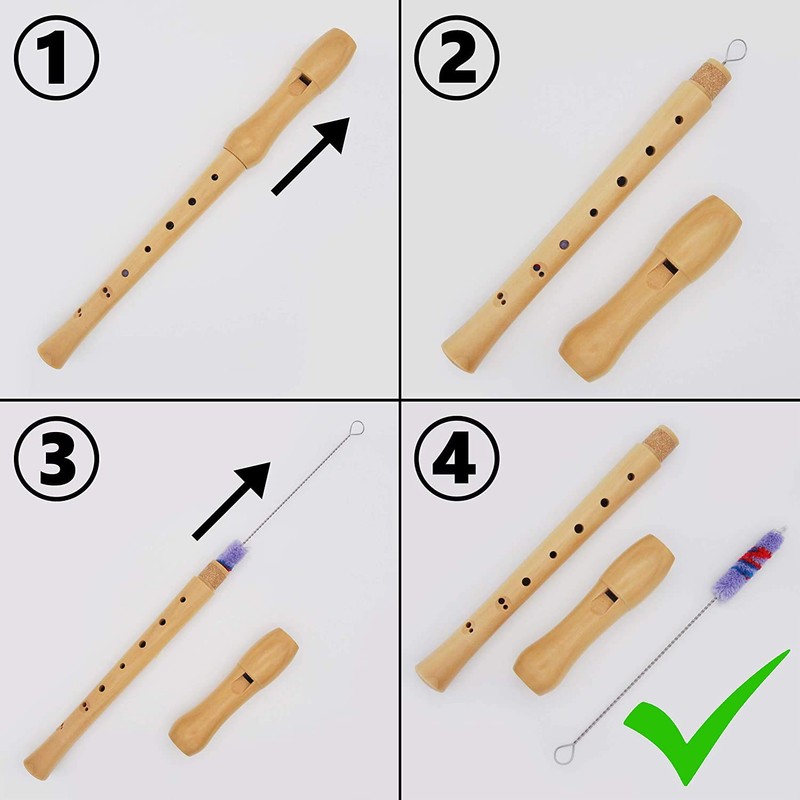 Starter Bundle Tuyama® TFS- 18D Maple Wood Recorder (German Fingering)