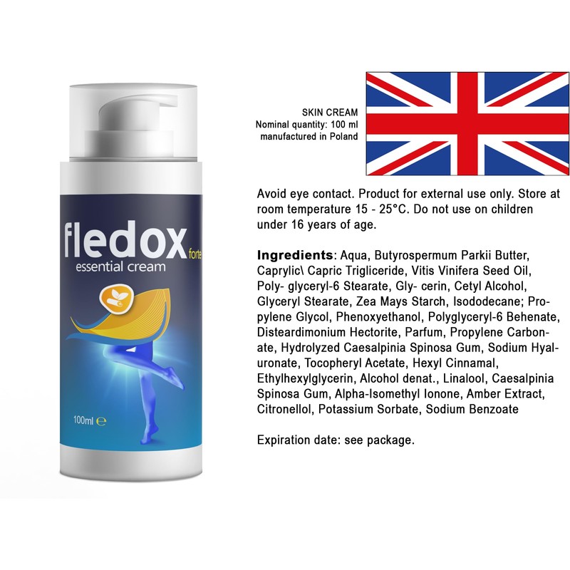 Fledox Creme - 500 ml (5 x 100 ml) 5er