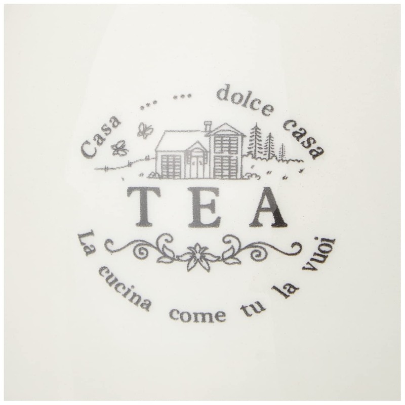 Tognana Sweet Campania Home Tea Pot with Cup, White