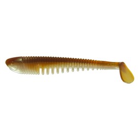 K.P Baits Skeleton Shad Rubber Fish, 3 Inches / 7.5 cm, 5 Pieces, Perch, Zander, Trout
