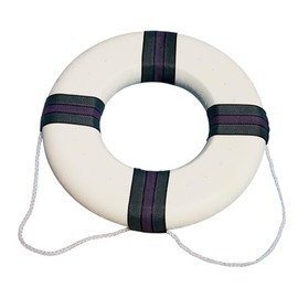 Foam Ring Buoy in White