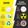 Zuvo Plastic Sauce Containers with Lids - 04 OZ (50