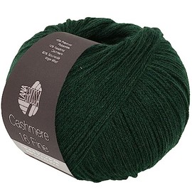 LANA GROSSA Cashmere 16 Fine | Chain Yarn Made of Cashmere and Merino Wool | Hand Knitting Yarn Made from 80% Virgin Wool (Merino Extrafine), 10% Cashmere & Polyamide | 50 g Wool for Knitting &