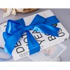 YASEO 2 Inch Royal Blue Solid Satin Ribbon, 50 Yards