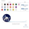 Royal Imports Poly Satin Waterproof Ribbon 2.75" (#40) for Floral