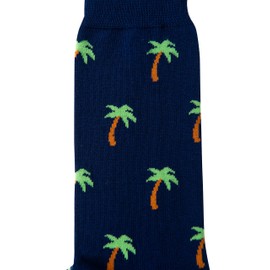Palm Tree Socks For Him | Nature Lover Fun Socks Gift for Her | Happy Gift Socks Quirky Novelty Present for Dad | Socks for Mum (PALM TREE)