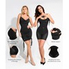 Popilush Shapewear Dress Mini Dress Tummy Control Drawstring Adjustable Dress