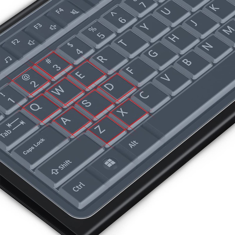 (2 Pack) Universal Clear Anti-Dust Keyboard Skin Protector Cover for