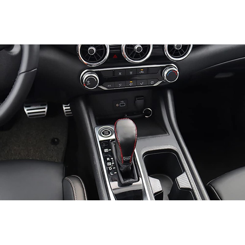 Being Up Leather Car Gear Shift Knob Cover Fit for