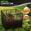 Large Compost Bin, 172 Gallon Metal Wire Mesh Composter for