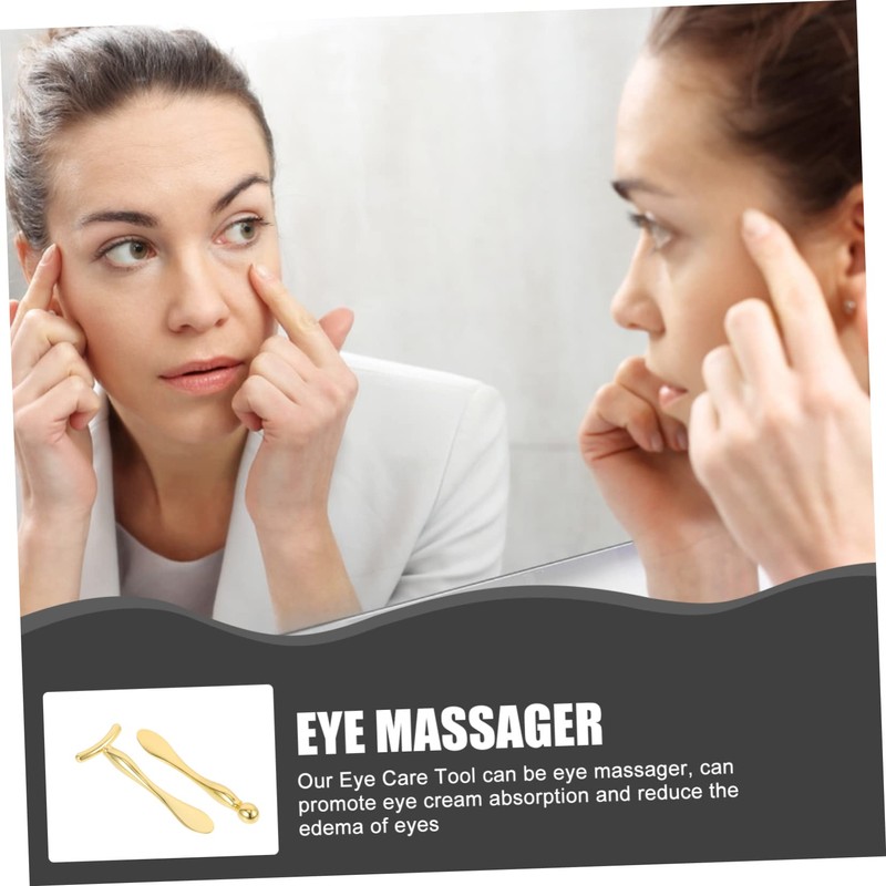 Healeved T-Shape Eye Cream Stick Set 10cm Eye Cream Spoon