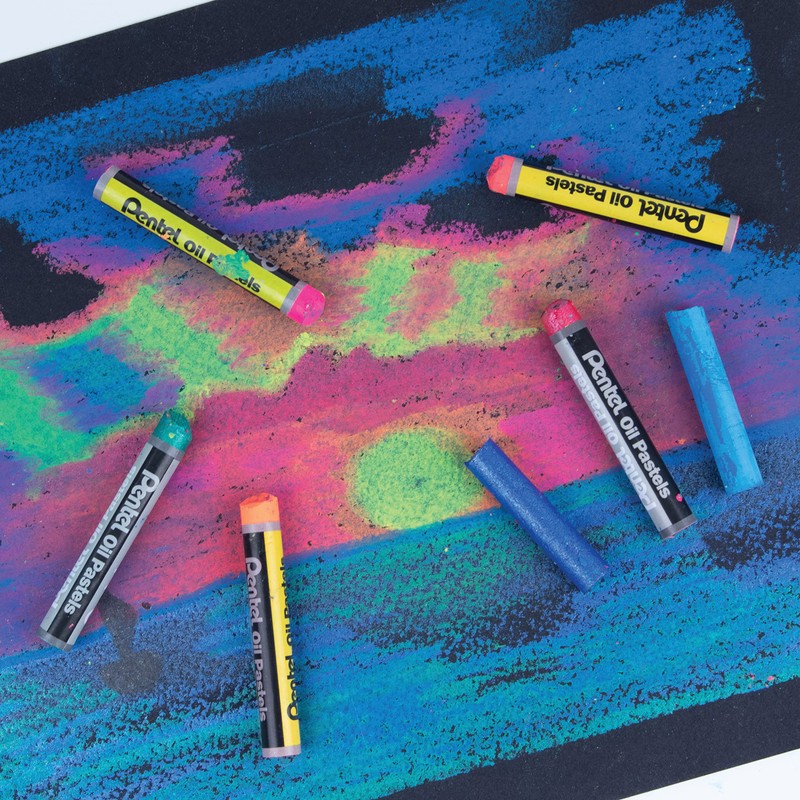 Pentel Arts Metallic Oil Pastels