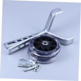 Kisangel Toddler Training Bike Kids Bike Training Wheels Mute Flash Wheel Silent Cycling Wheels