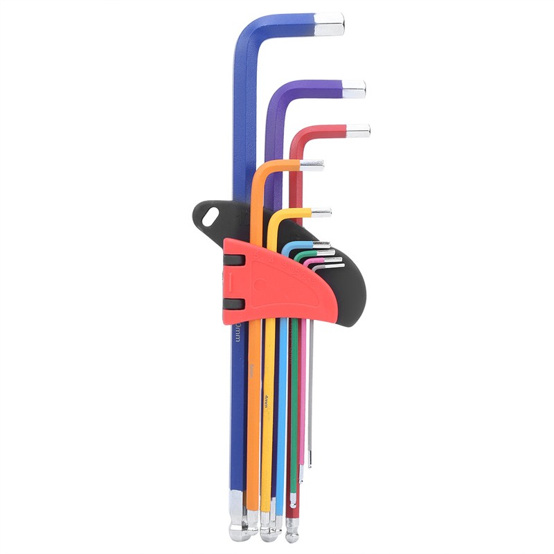 Lengthened Type Flat End Hex Wrench Set Socket Head Wrench