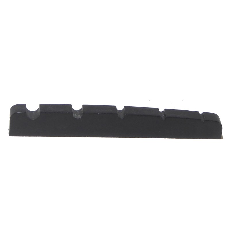 Black 5 string bass guitar top nut 45mm x 3.5mm