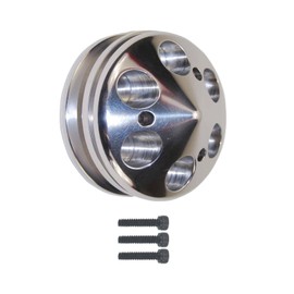 TSP - Single-Groove Aluminum Alternator Pulley with Nose Cone Cover Compatible with [Engine Brand and Model] - SP8866