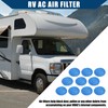 A ABSOPRO Pack of 10 5.25 Inch RV AC Air