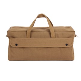 Rothco Canvas Jumbo Mechanic Tool Bag, Coyote Brown