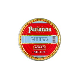 Partanna Pitted Castelvetrano Olives - Authentic Sicilian - Product Of Italy - Premium Handpicked Imported Italian Green Olives Great For Every Occasion - 81.1 oz (5.07 LBS) Can