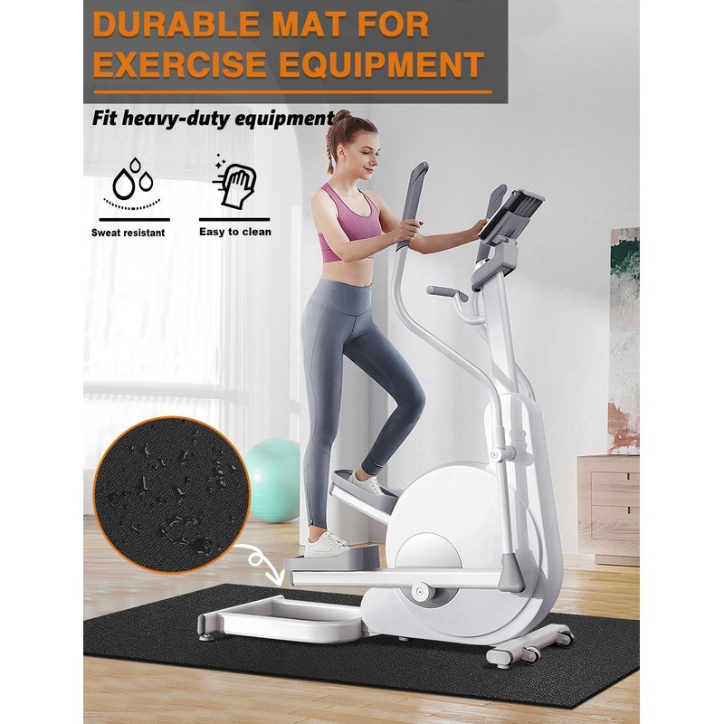 Treadmill Mat 96"x36", WERCHO Walking Pad Mat for Carpet Hardwood