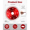 AOKLIT 20 Pcs 4.5" Diamond Saw Blade, Super Thin Tile