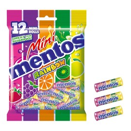 MENTOS Mini Rainbow Bag, 120g