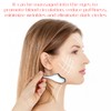 Andibro Edelstahl Gua Sha und Gesichtsroller, 2 in 1 Massage