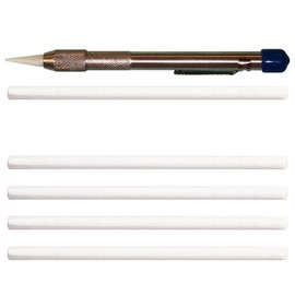 Treasure Marker – Soapstone Fabric Marker with 6 Refills – Marks Easily Rub or Wash Off – Sharpen with a Pencil Sharpener