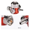 TENOL Gas Argon Quick Connector Fitting with Gauge M16x1.5 Outlet