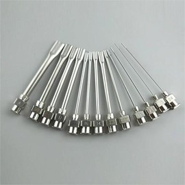평평한 금속 주사바늘 스테인리스 스틸 분배 액세서리 1.5 인치 [09 16G] Flat Metal Injection Needle Stainless Steel Dispensing Accessory 1.5 Inch [09 16G]