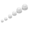 160Pcs Hex Nut Cover Bolt Screw Caps Assortment Kit M4