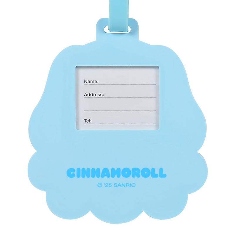 Sanrio 681750 Luggage Tag, Cinnamoroll, PVC, PET, Paper Name Card