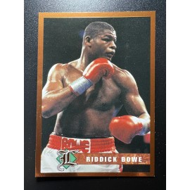 1993  Riddick Bowe Legends Sports Memorabilia Boxing Card #15 NM