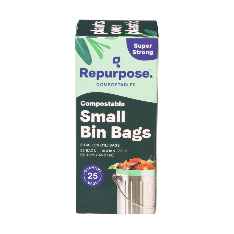 Repurpose 3 galones, 11 litros superfuertes, pequeñas bolsas de basura