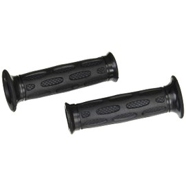 Kijima 201-6466 Motorcycle Parts Oval Dimple NEO Grip, Piercing Type, Black, 4.9 x 0.8 inches (125 x 22.2 mm)