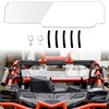 SAUTVS Rear Windshield Kit for Maverick X3, Heavy Duty Back