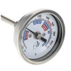 Beatifufu Wine Thermometer for Winemakers Stainless Steel Temperature Gauge with