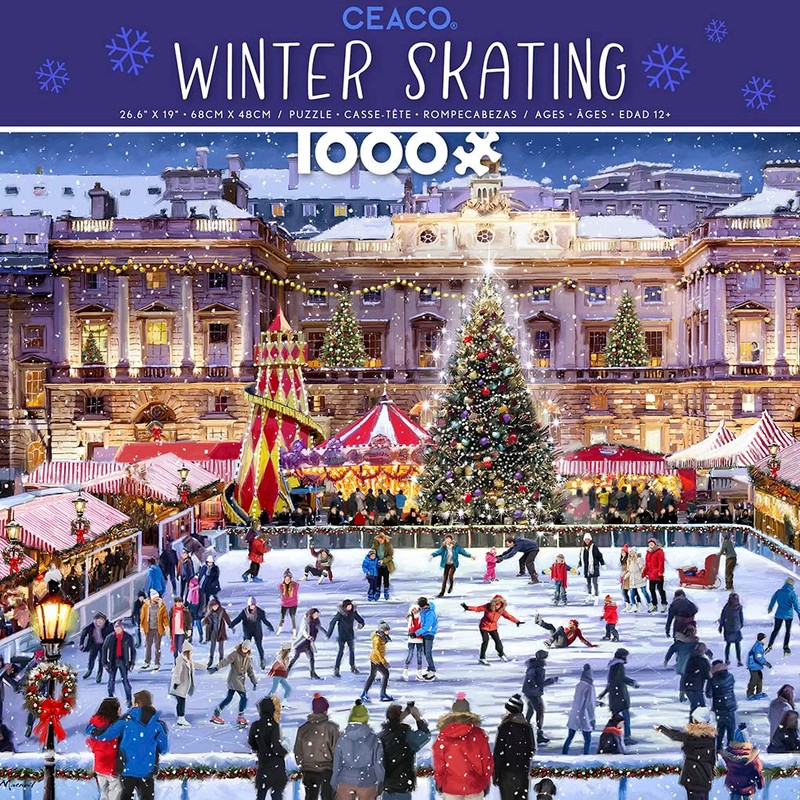 Ceaco - Classic Christmas - Winter Skating - 1000 Piece