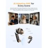 QCY MeloBuds N65 Wireless Earbuds, AI Adaptive Noise Cancelling, 60dB